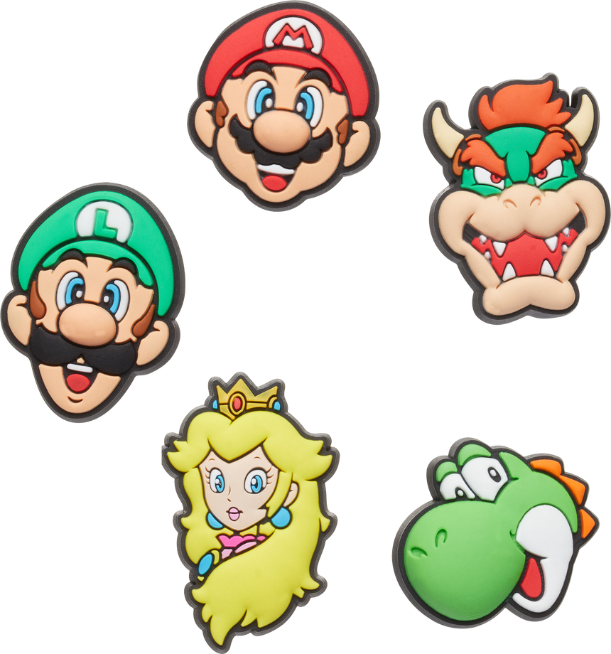 JIBBITZ SUPER MARIO 5 PACK