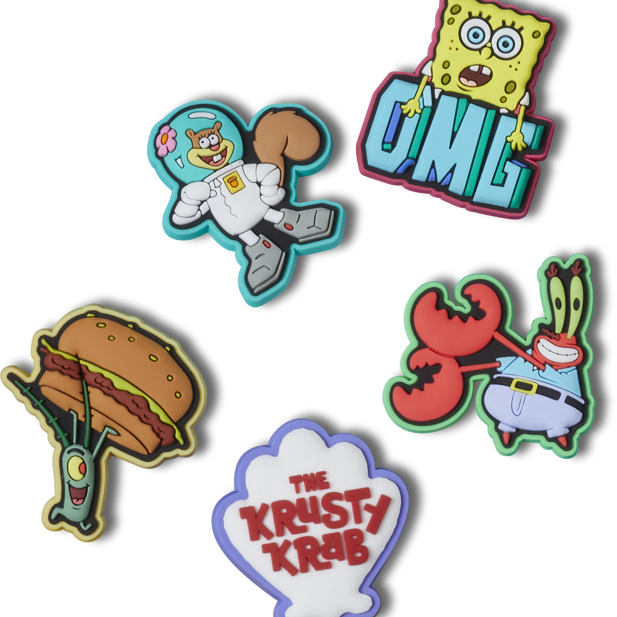 JIBBITZ SPONGEBOB 5 PACK Crocs Jordan