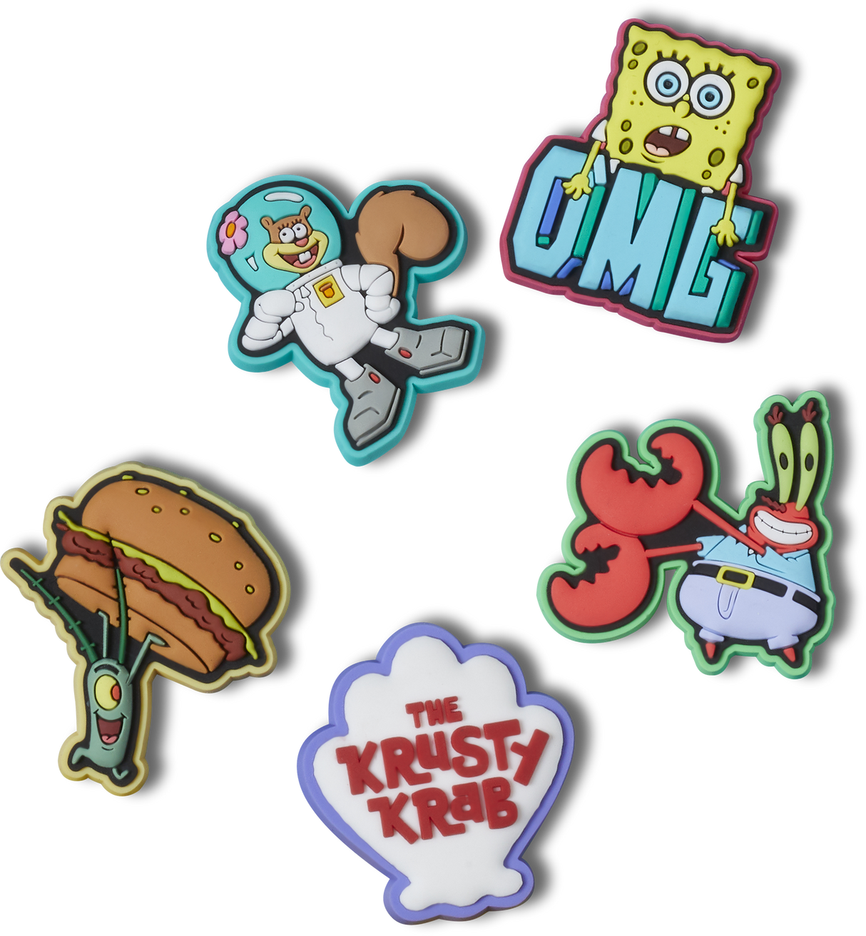 JIBBITZ SPONGEBOB 5 PACK