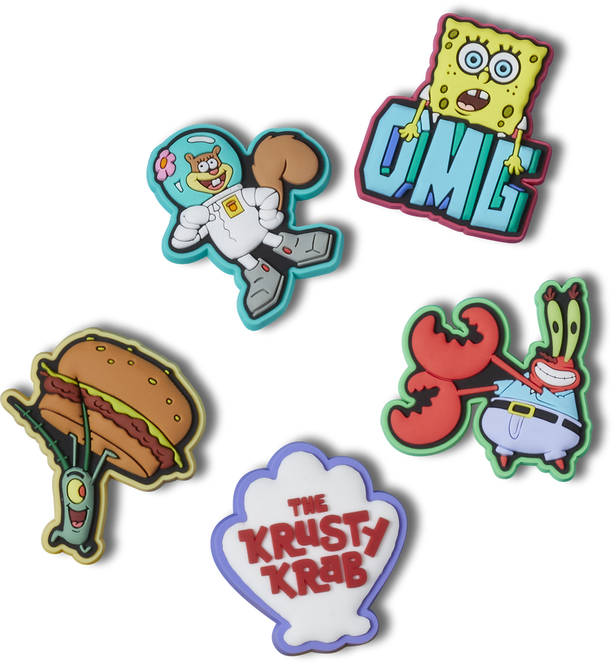 JIBBITZ SPONGEBOB 5 PACK