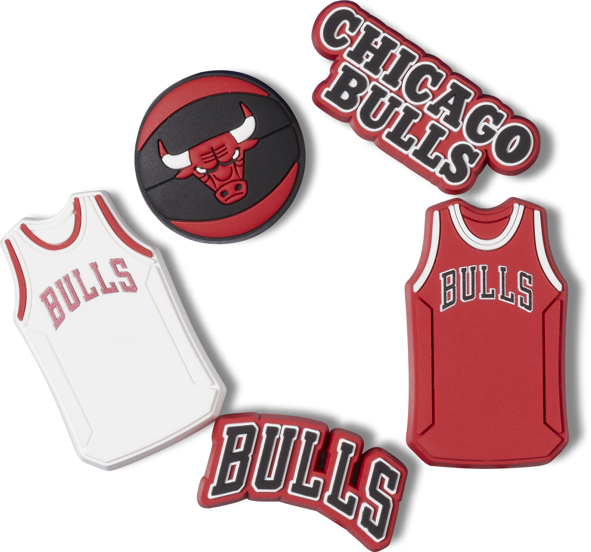 JIBBITZ NBA CHICAGO BULLS 5 PACK