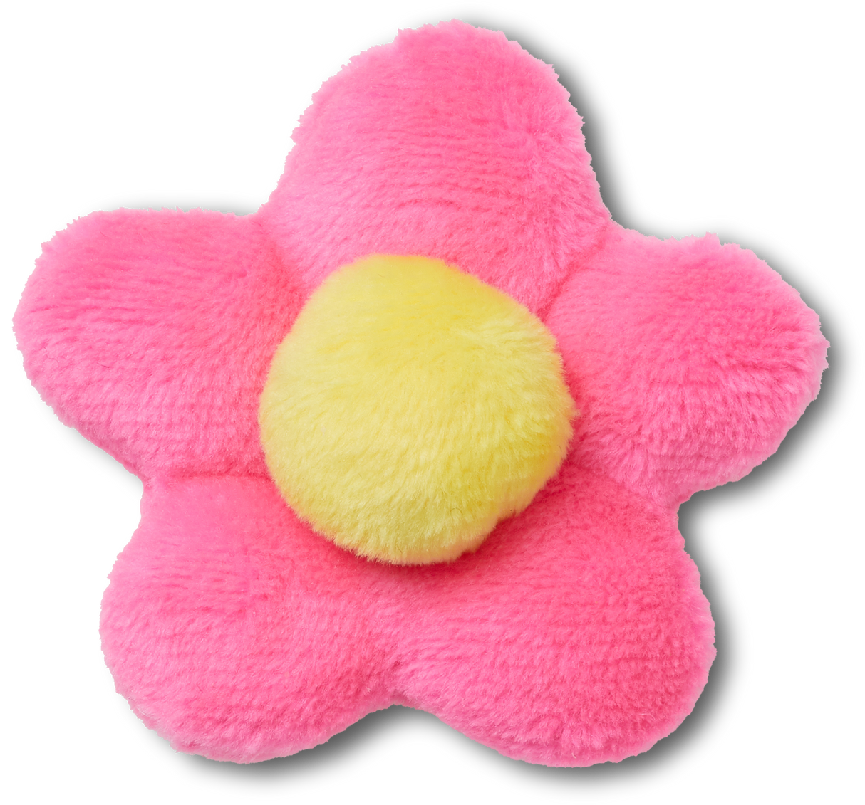 JIBBITZ PLUSH PINK FLOWER