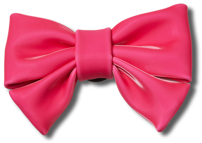 JIBBITZ DARK ROMANCE PINK BOW