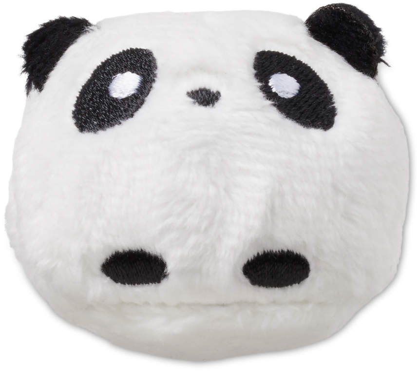 JIBBITZ SQUISHY FUZZ PANDA