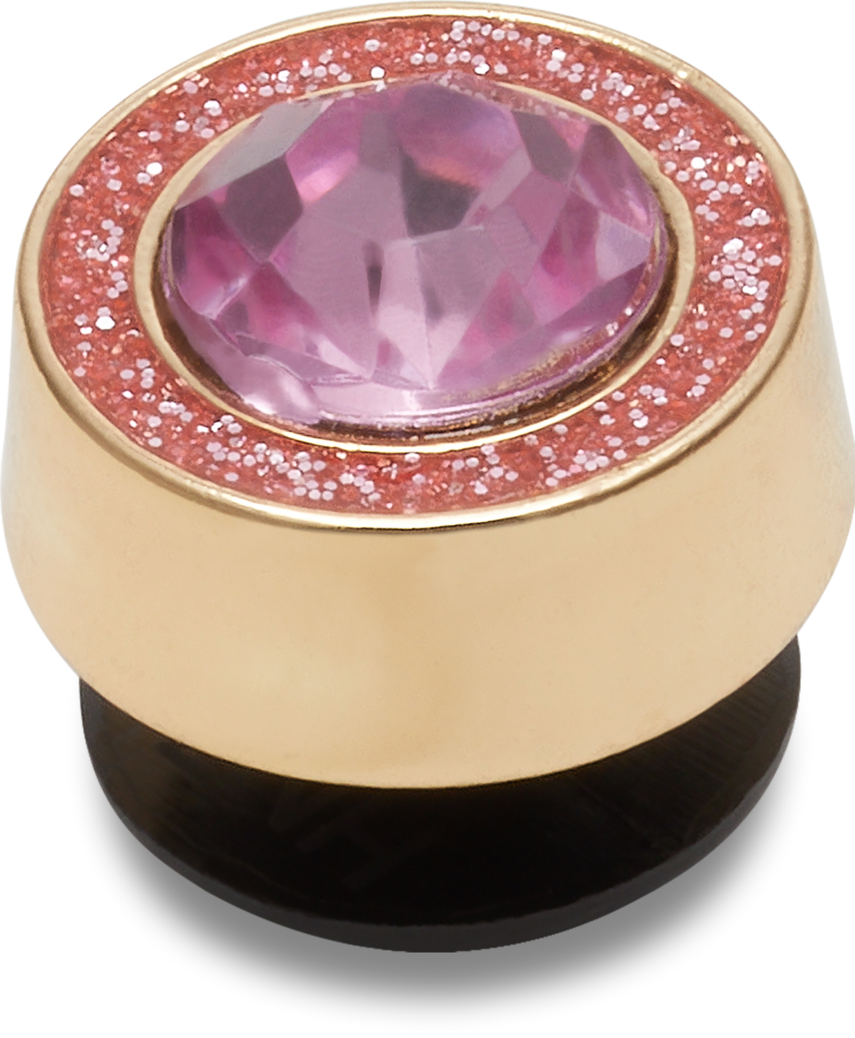 JIBBITZ Circle Pink Gem