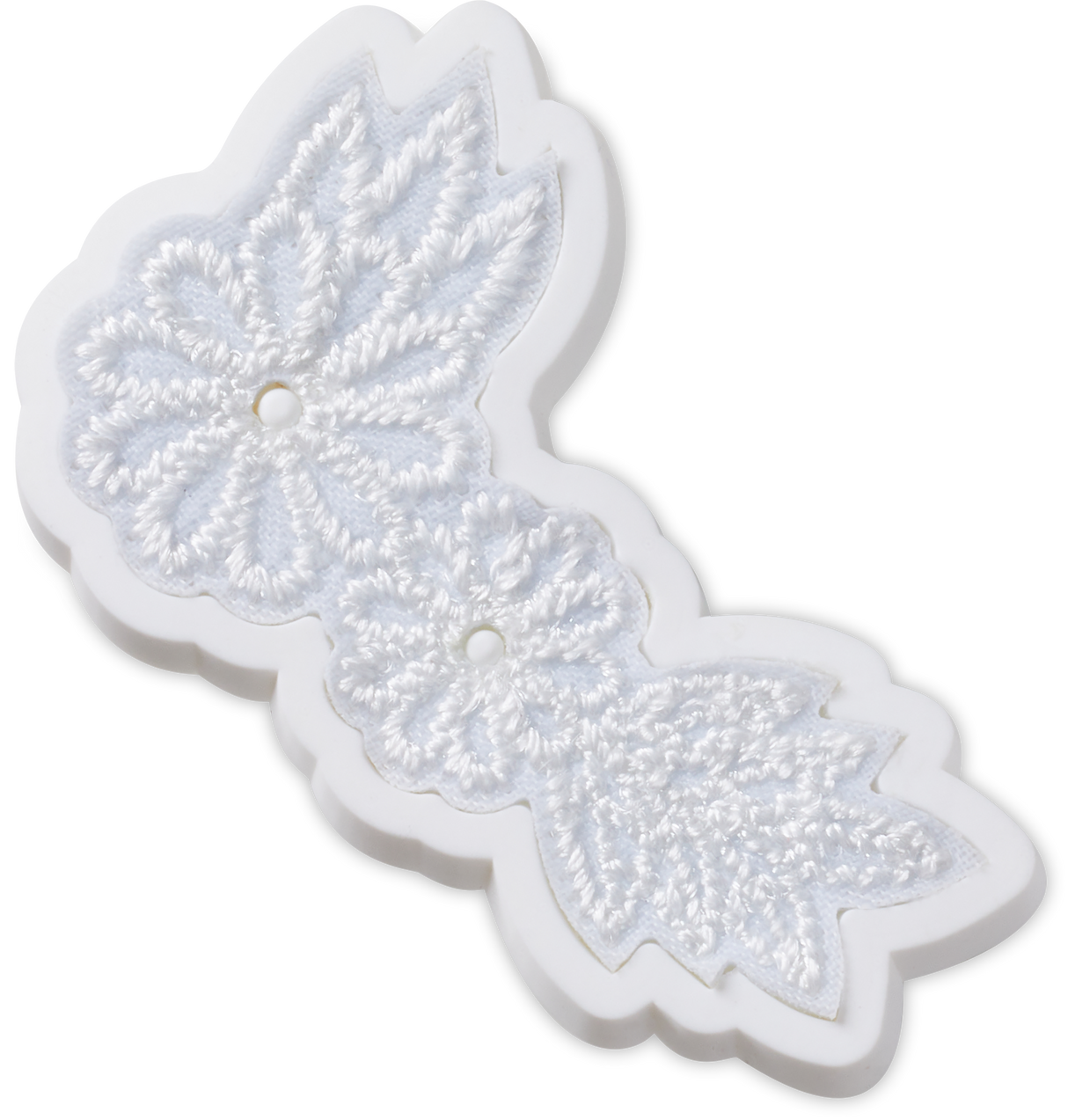 JIBBITZ Elegant White Floral 15