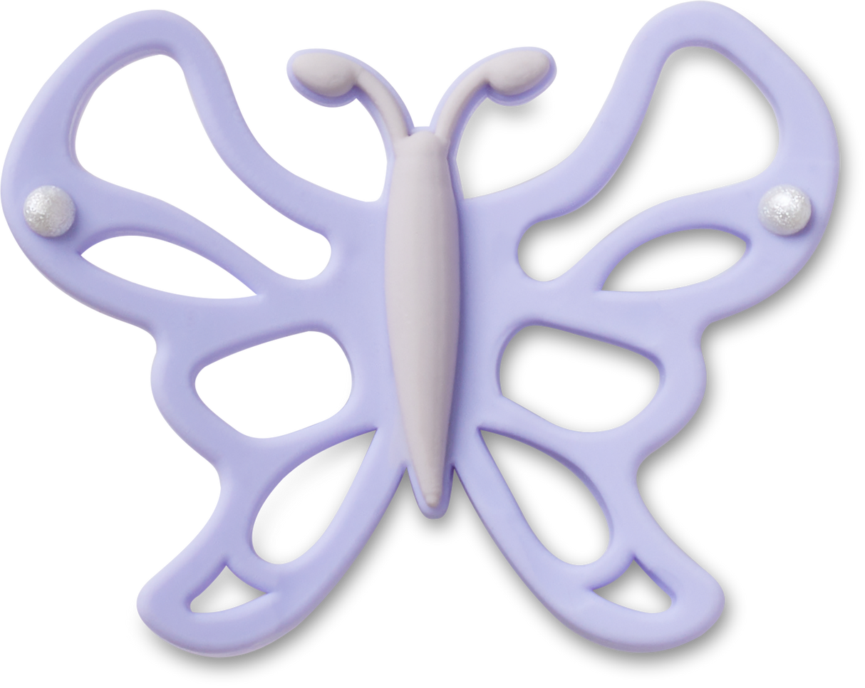 JIBBITZ  Purple Cut Out Butterfly