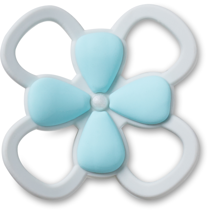 JIBBITZ Blue Cut Out Flower
