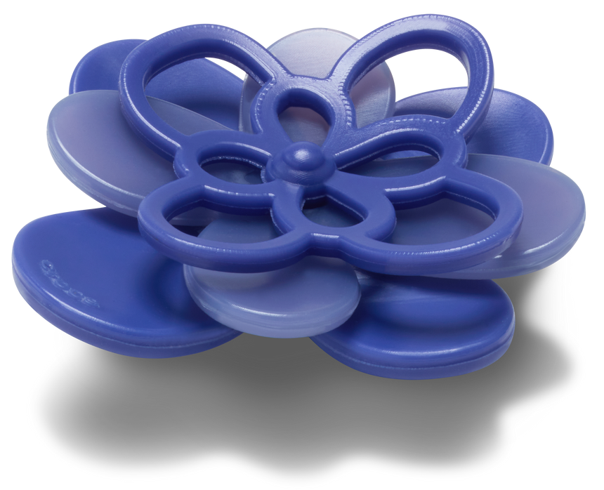 JIBBITZ Blooming Dark Blue Flower
