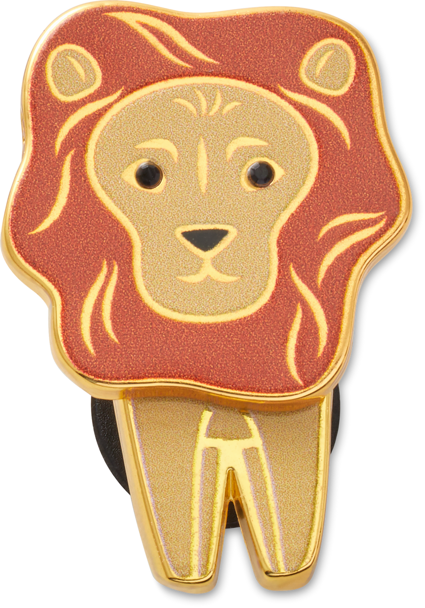 JIBBITZ Enamel Lion