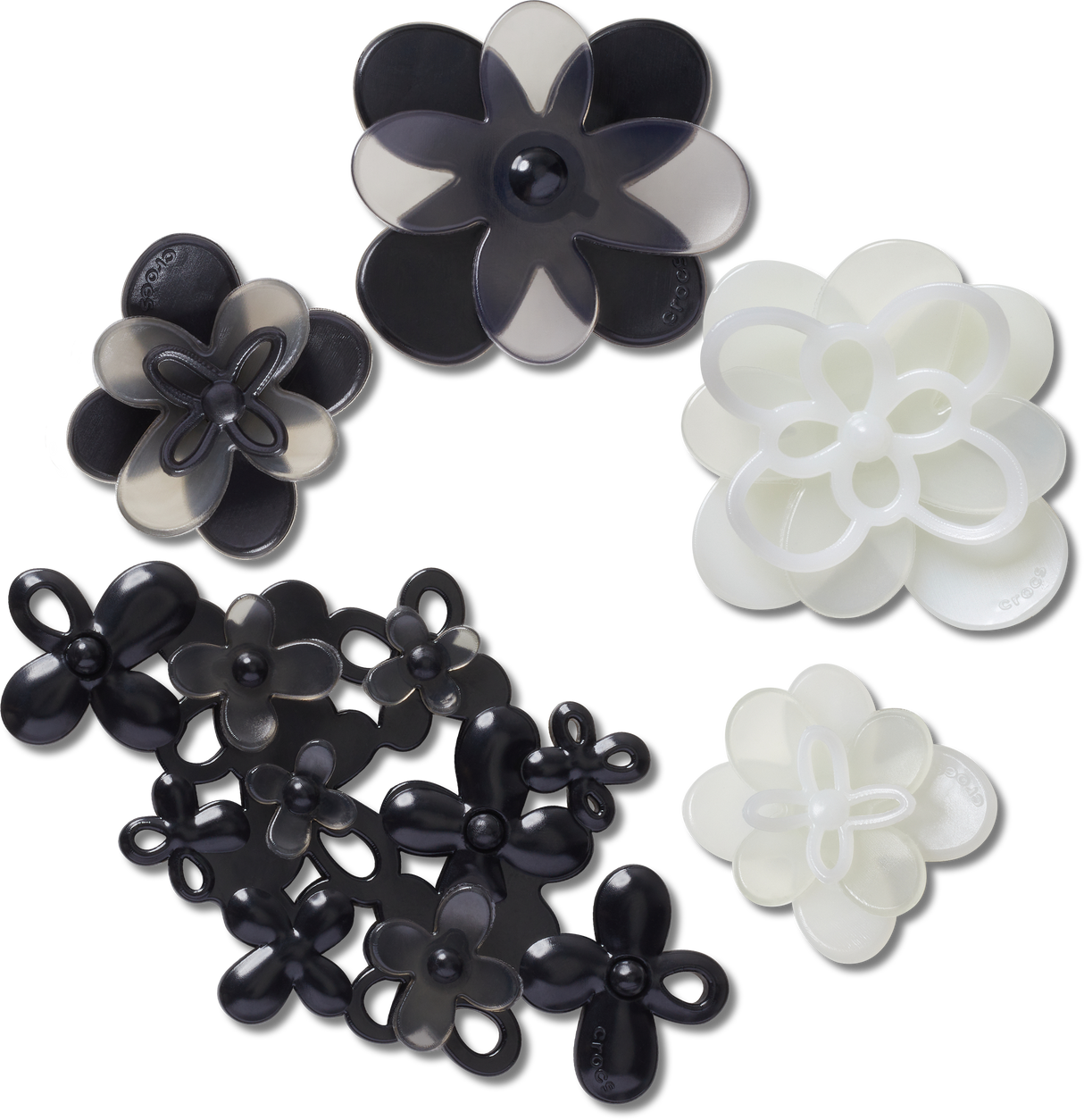 JIBBITZ Blooming BW 5 Pack