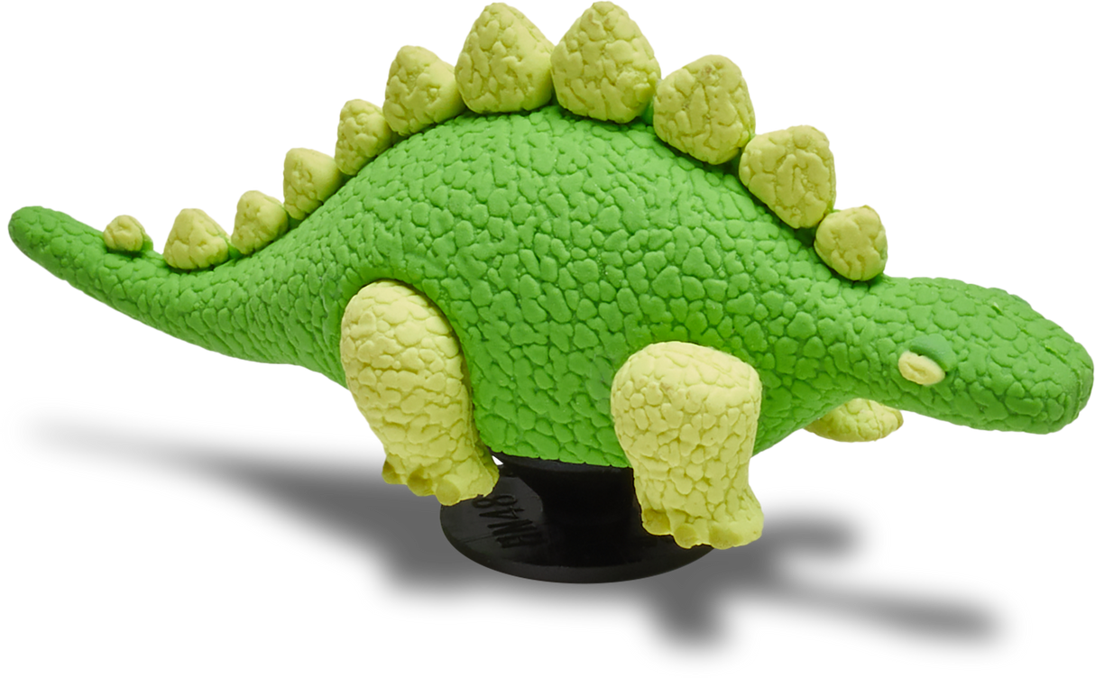 JIBBITZ 3D Green Dino with Scales