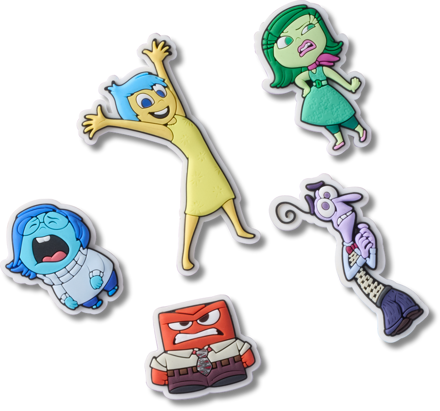 JIBBITZ Pixar Inside Out 5Pck