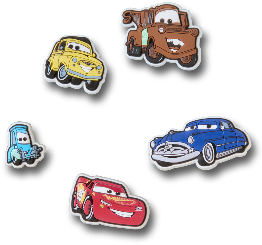 JIBBITZ Pixar Cars 5Pck