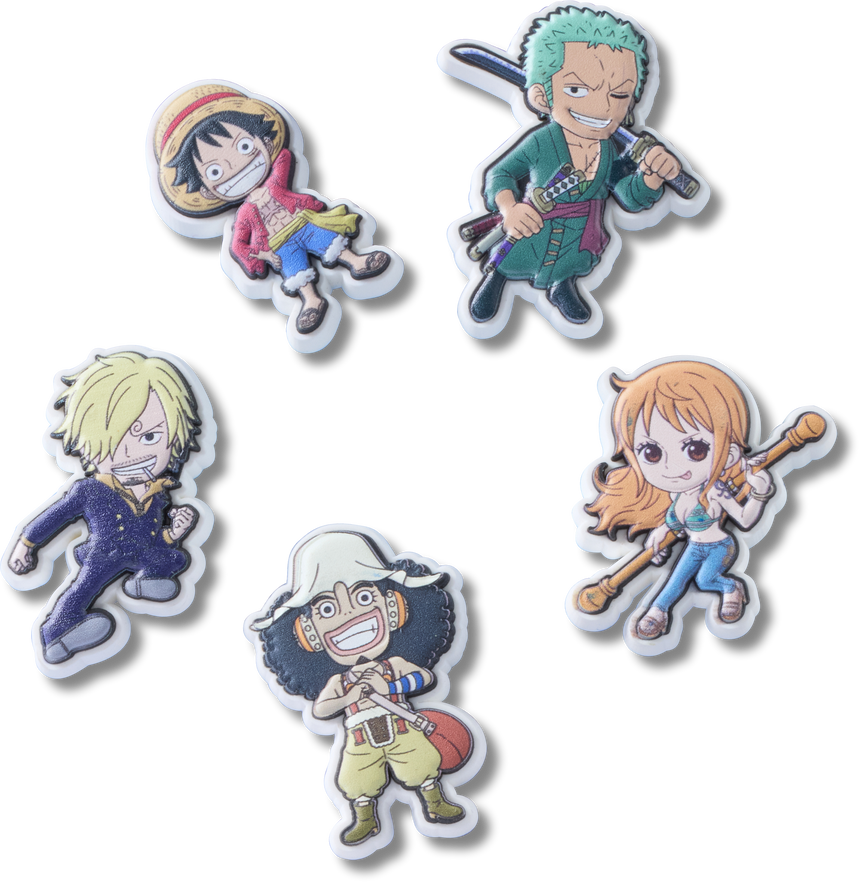 JIBBITZ One Piece 5Pck