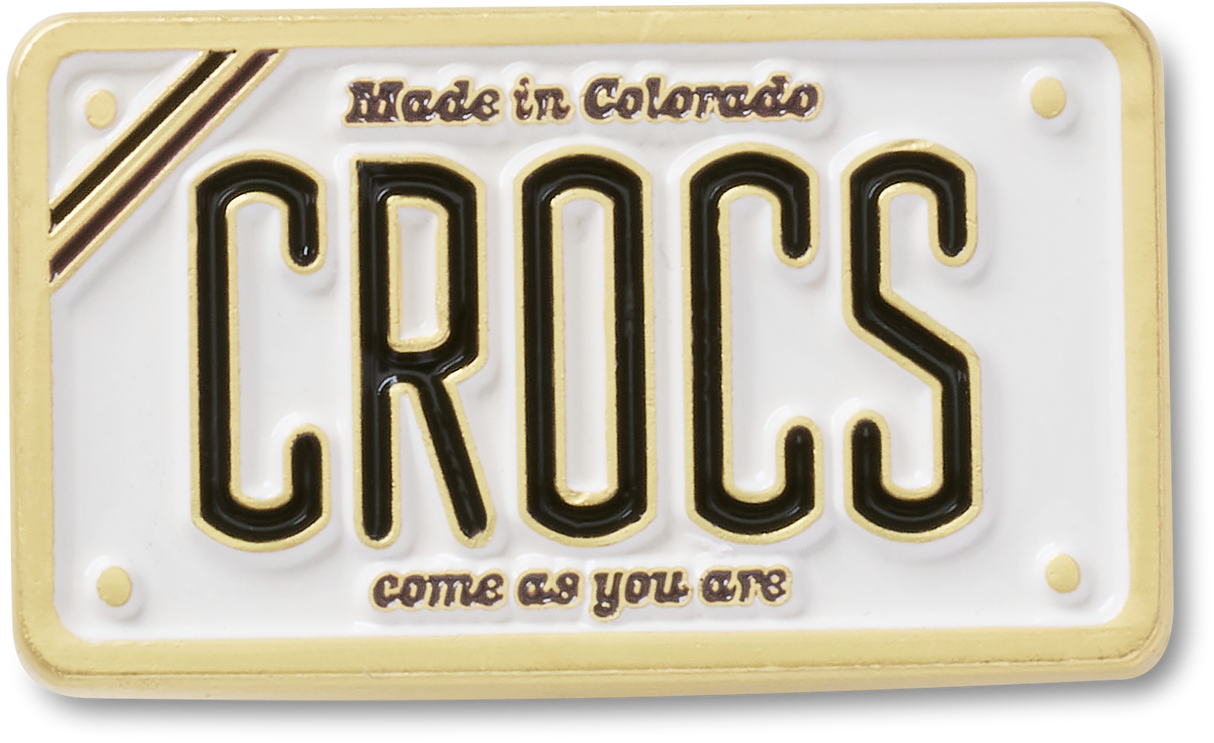 JIBBITZ Crocs License Plate
