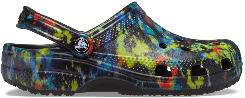 UNISEX Classic Tie Dye Graphic Clog