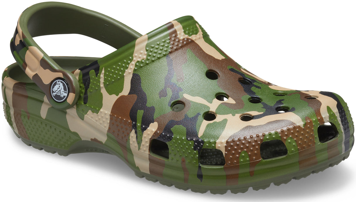 UNISEX Classic Printed Camo Clog