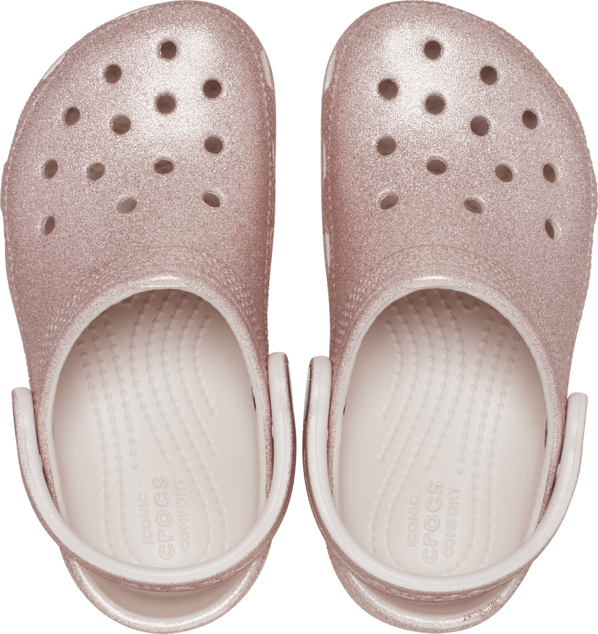 TODDLERS CLASSIC GLITTER CLOG