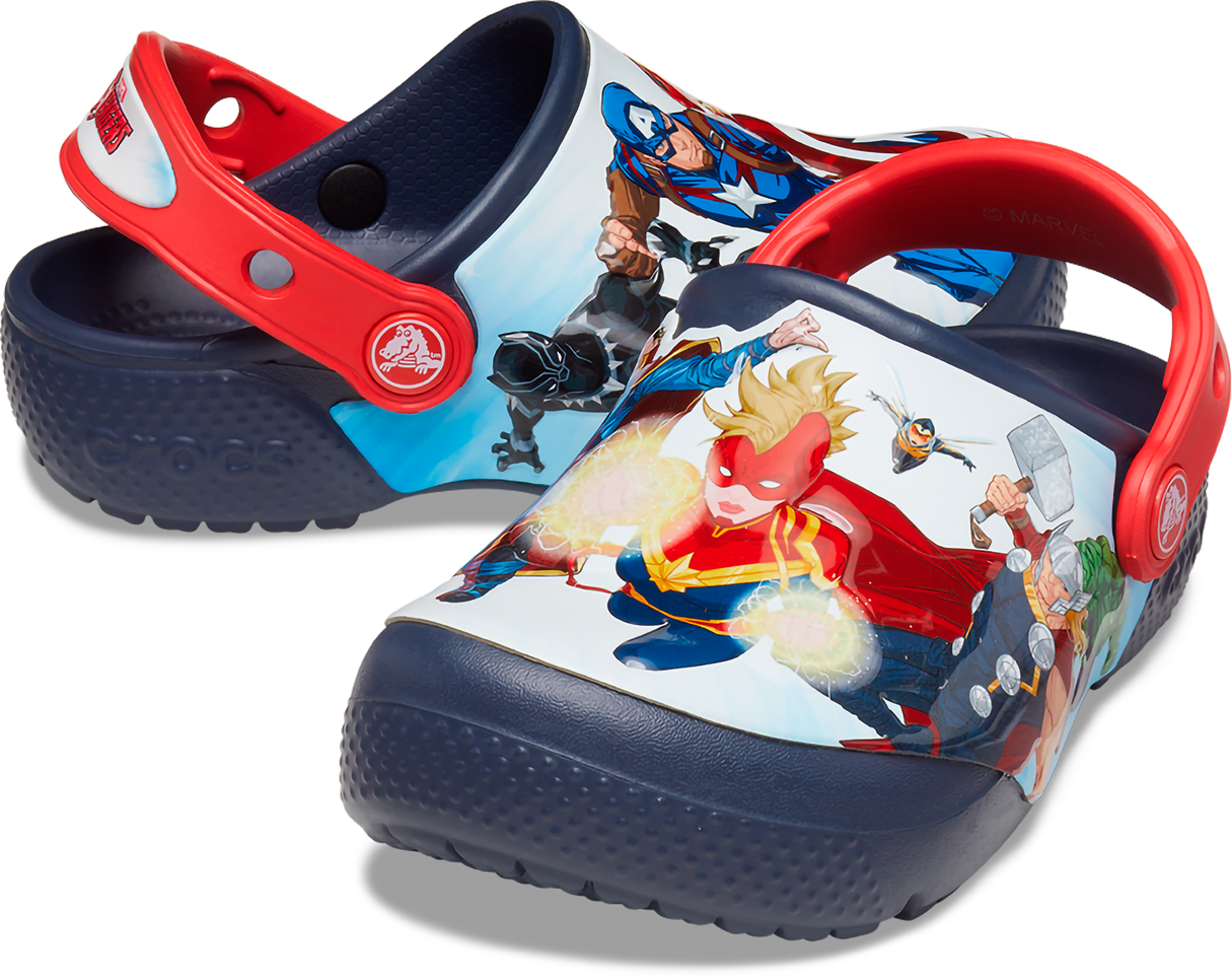 KIDS CROCS FUN LAB AVENGERS PATCH CLOG