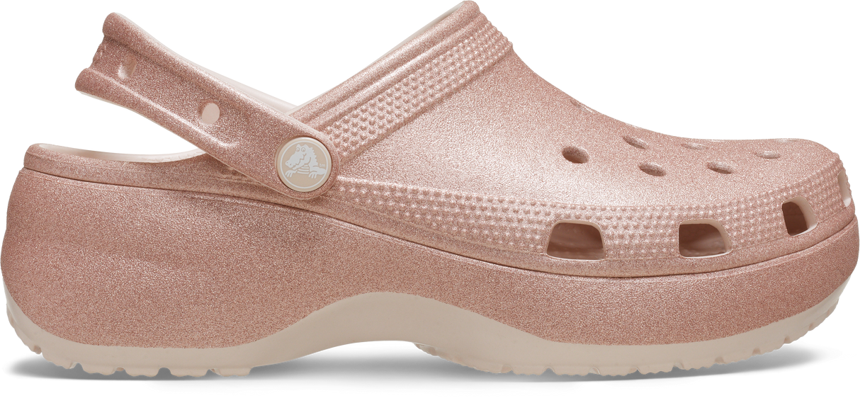 WOMENS' Classic Platform Glitter Clog