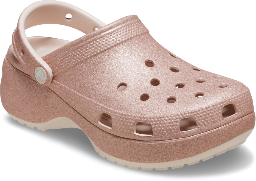 WOMENS' Classic Platform Glitter Clog