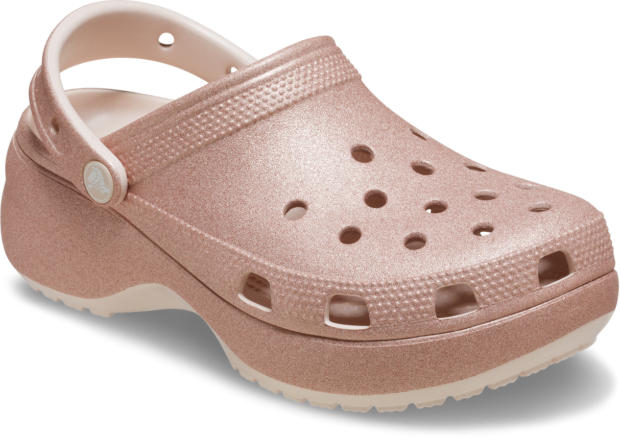 WOMENS' Classic Platform Glitter Clog