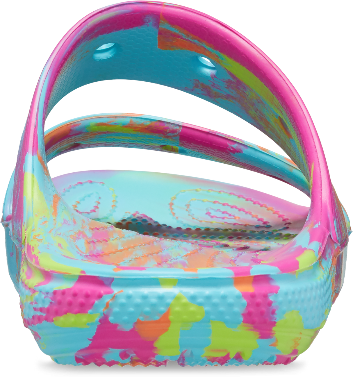 UNISEX CROCS MARBLED CLASSIC SANDALS