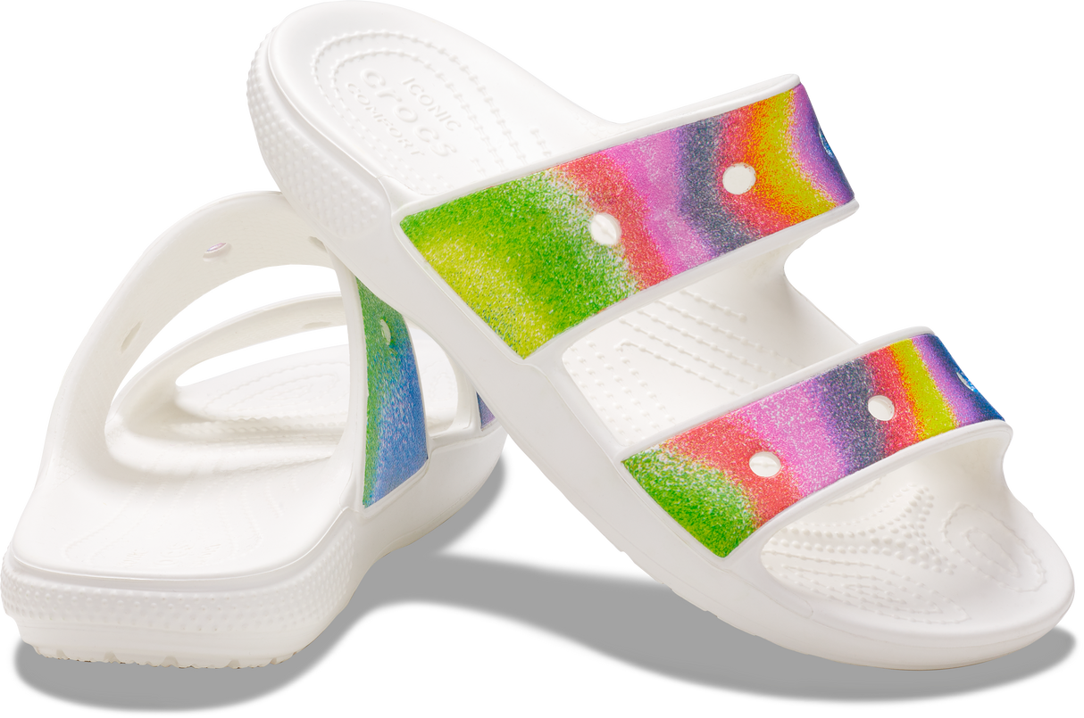 UNISEX CROCS SPRAY DYE CLASSIC SANDAL