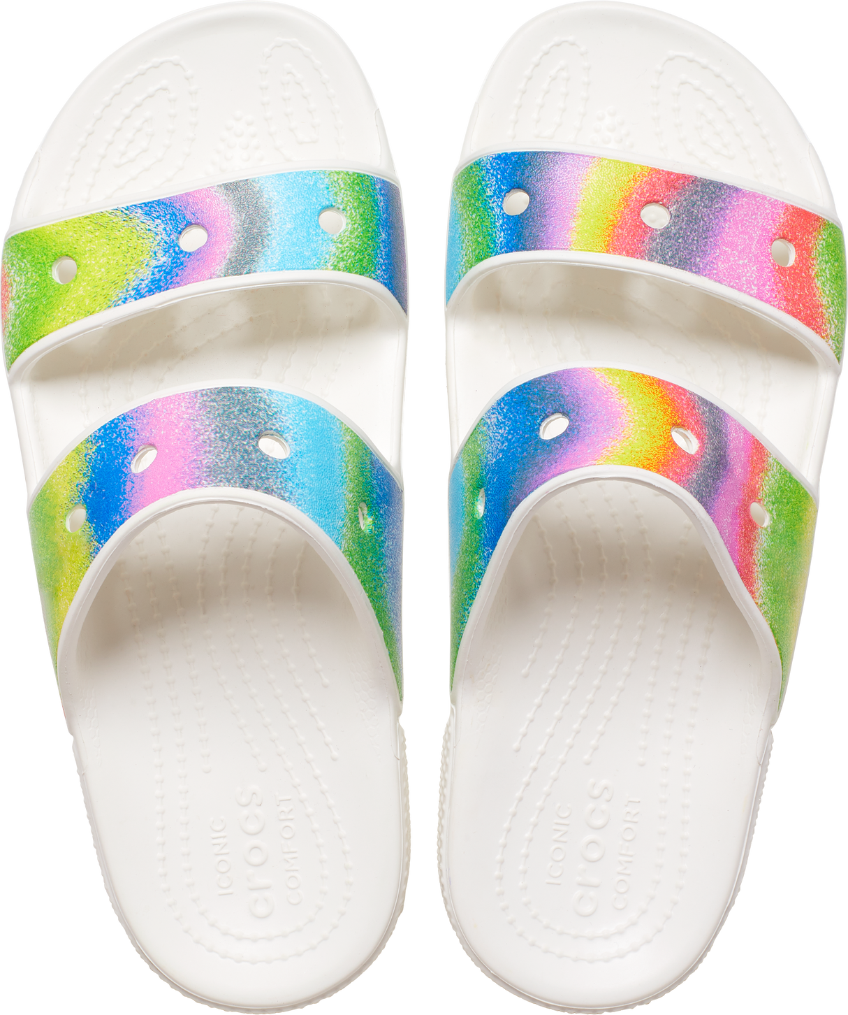UNISEX CROCS SPRAY DYE CLASSIC SANDAL