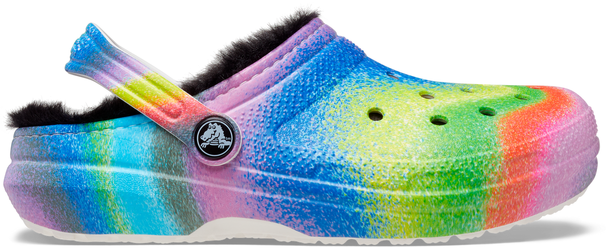 KIDS CLASSIC LINED SPRAY DYE CLOG