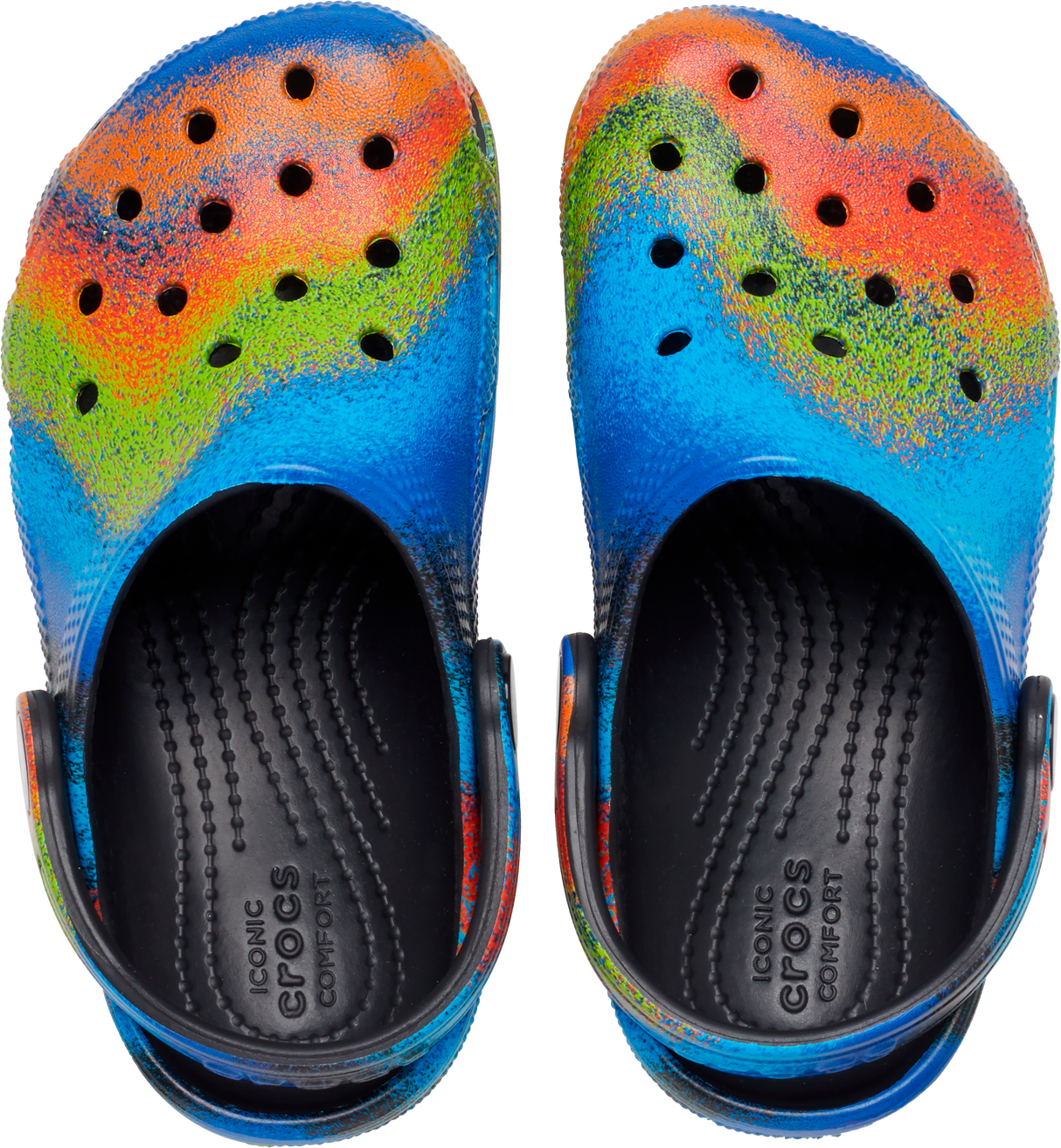 TODDLERS CLASSIC SPRAY DYE CLOG