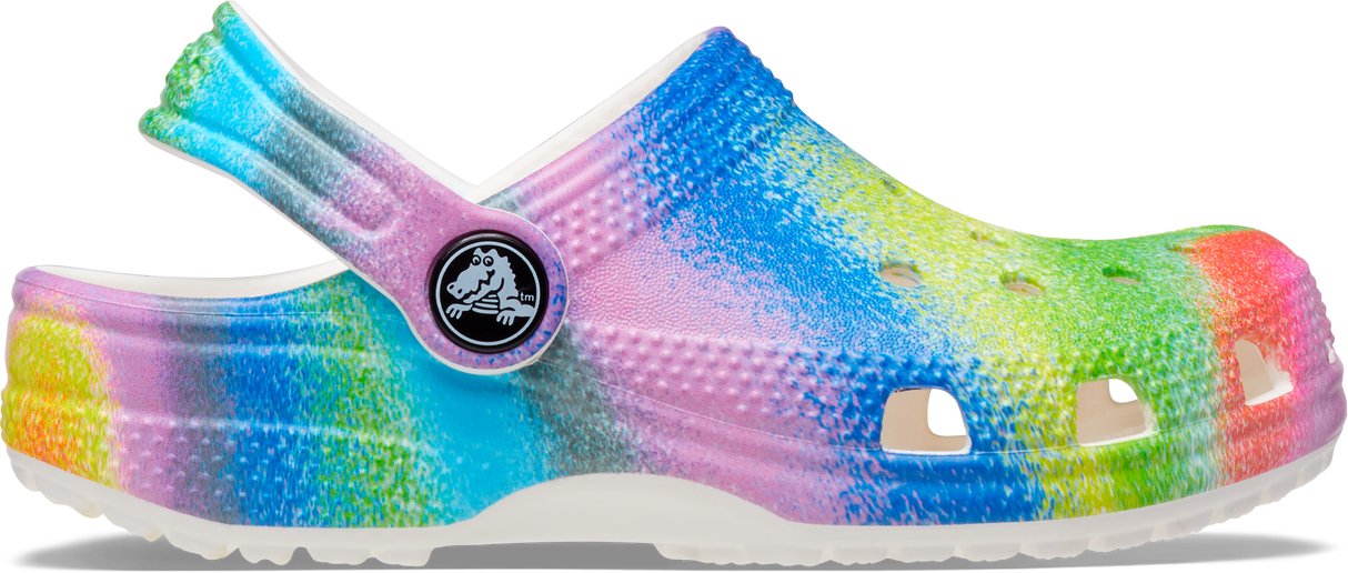 TODDLERS CLASSIC SPRAY DYE CLOG