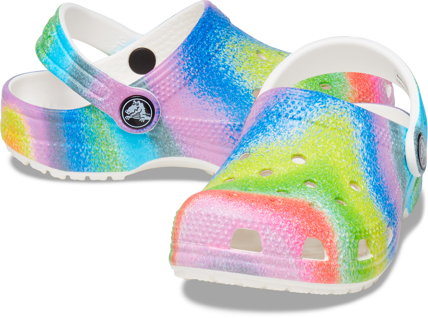 TODDLERS CLASSIC SPRAY DYE CLOG