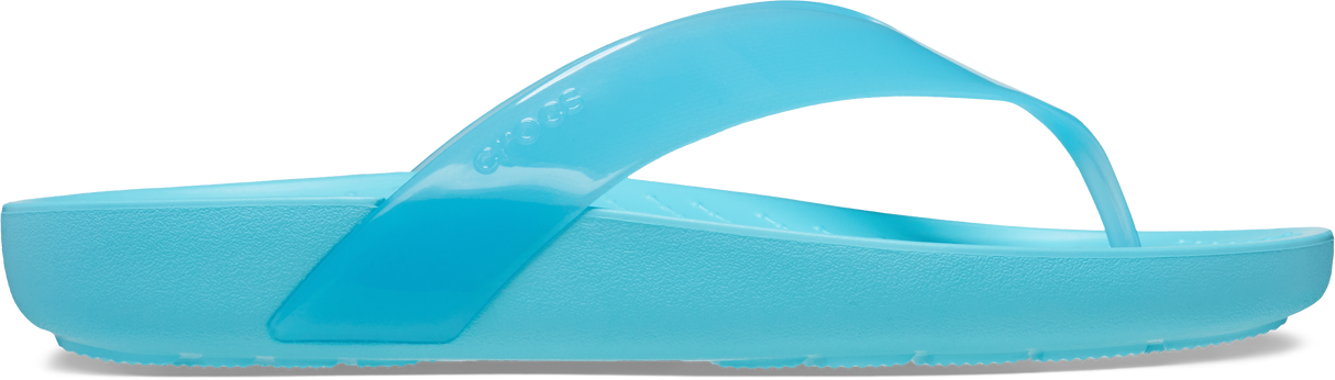 WOMEN CROCS SPLASH GLOSSY FLIP