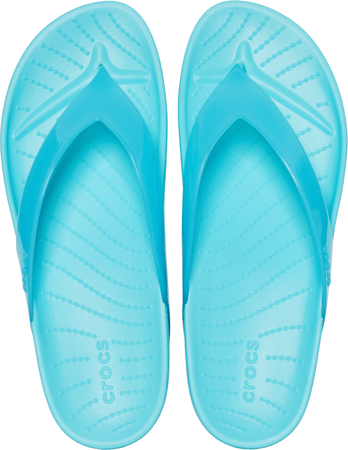 WOMEN CROCS SPLASH GLOSSY FLIP