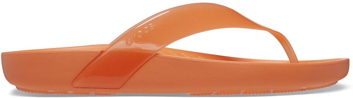 WOMEN CROCS SPLASH GLOSSY FLIP