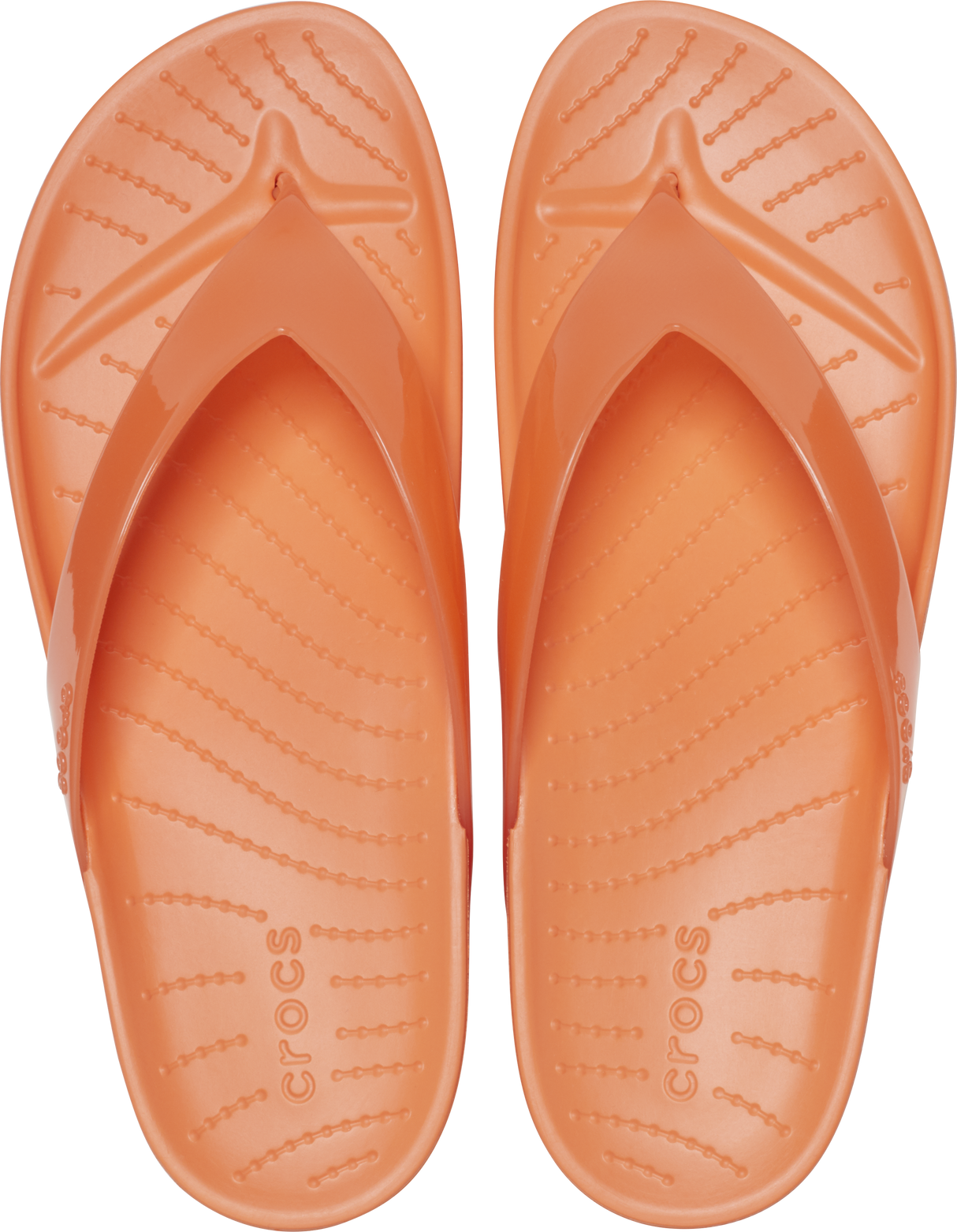 WOMEN CROCS SPLASH GLOSSY FLIP