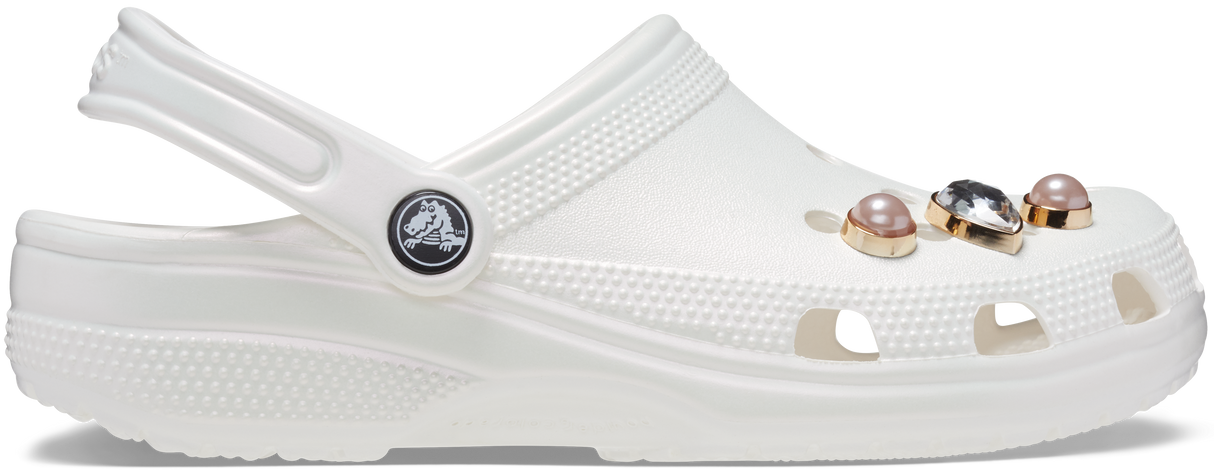 UNISEX CLASSIC CRYSTALS PEARLS CLOG