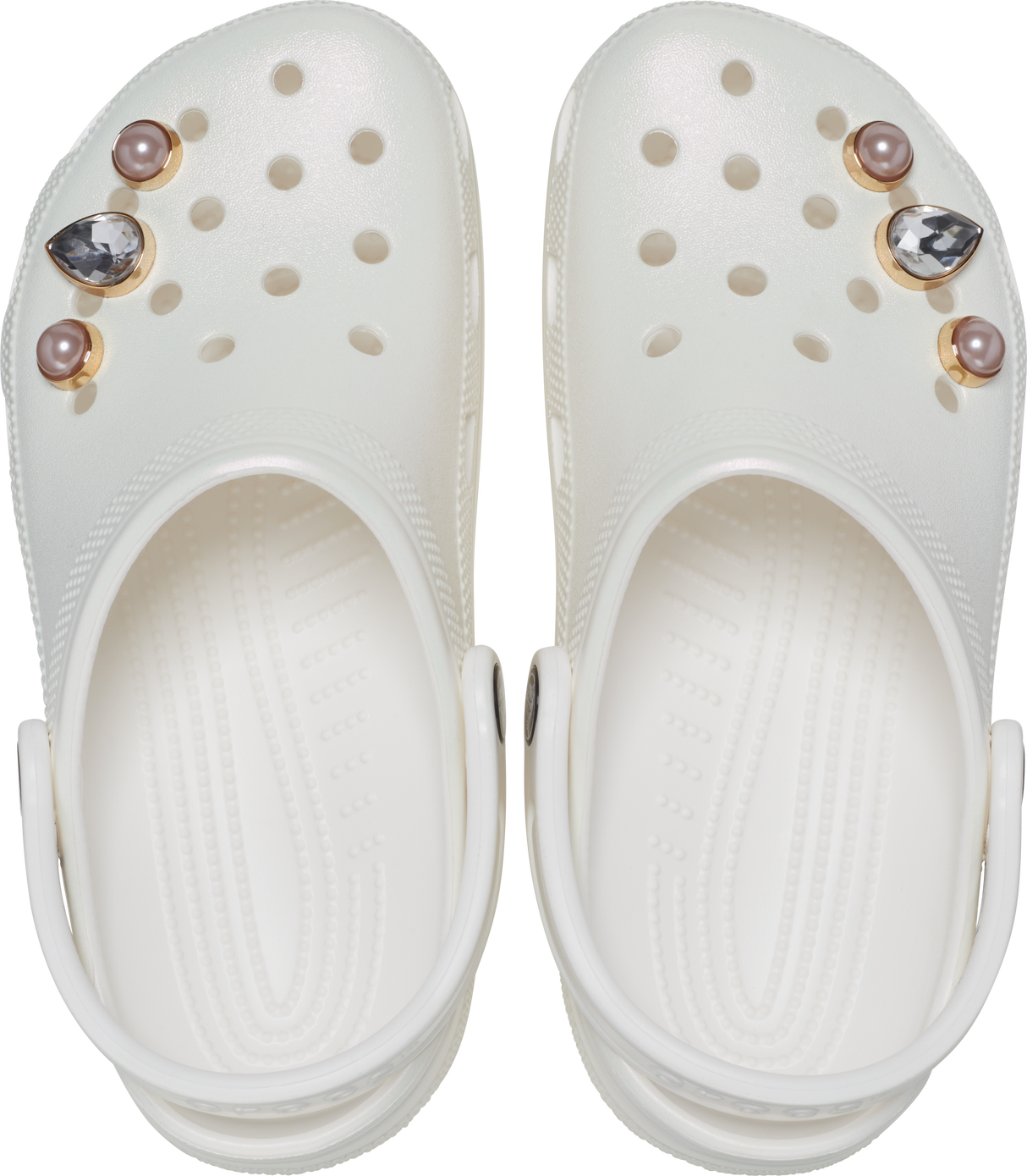 UNISEX CLASSIC CRYSTALS PEARLS CLOG