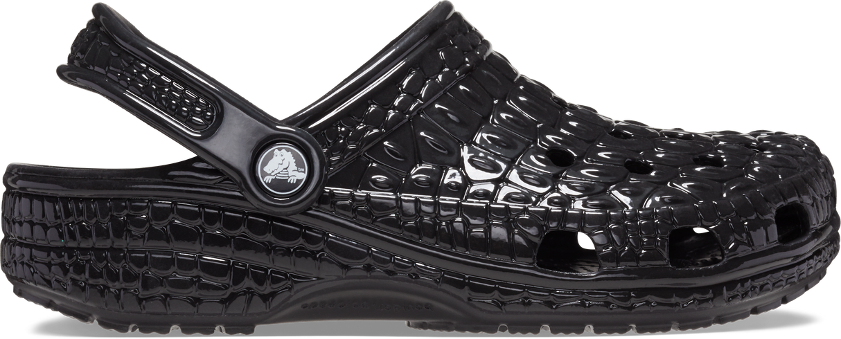 UNISEX CLASSIC METALLIC CROCSKIN CLOG
