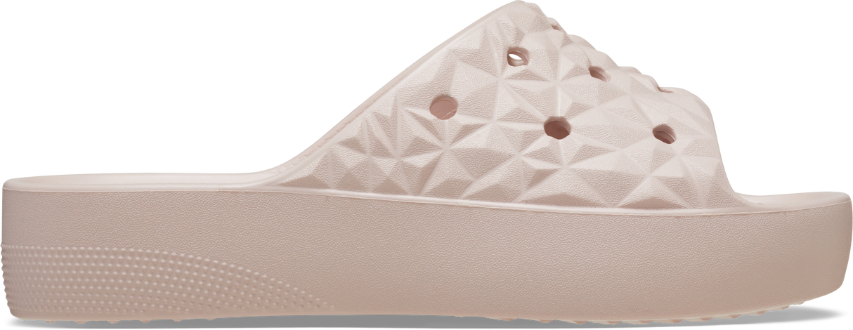 WOMEN CLASSIC PLATFORM GEOMETRIC SLIDE
