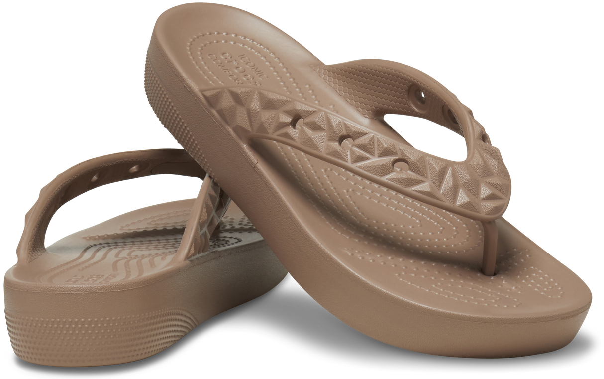 WOMEN CLASSIC PLATFORM GEOMETRIC FLIP