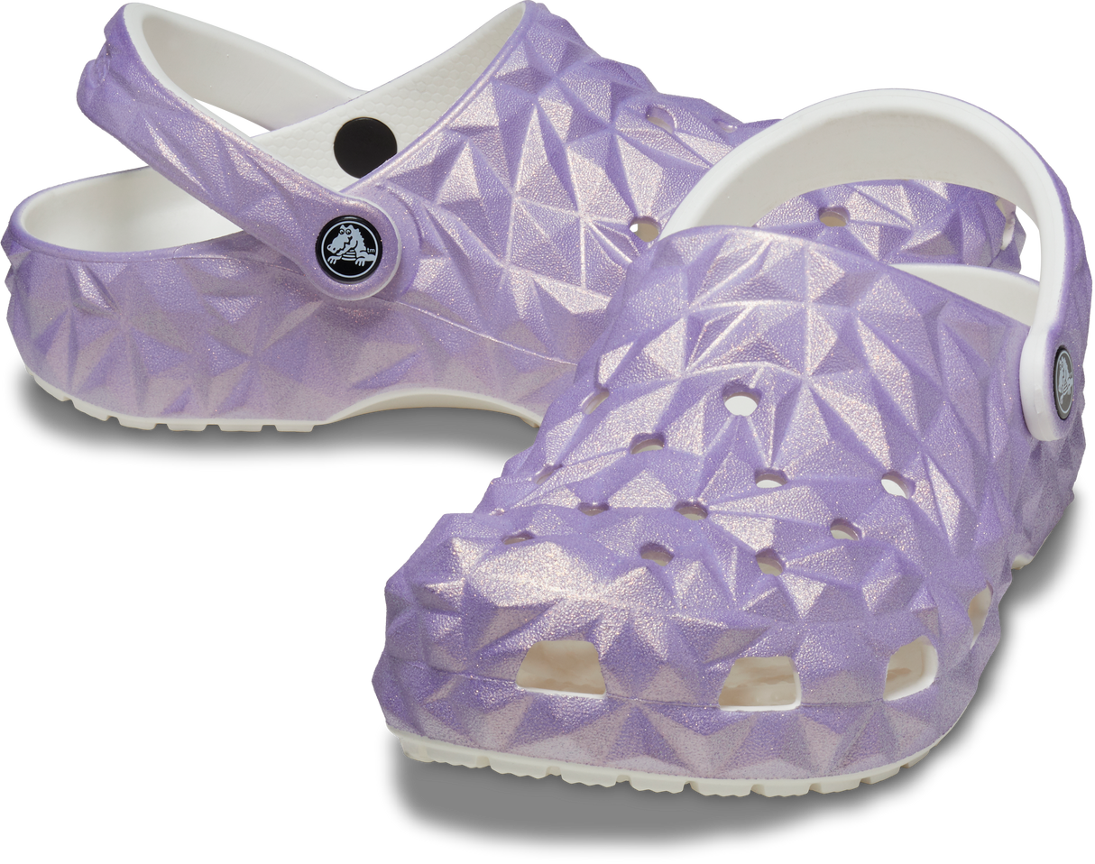 WOMEN CLASSIC IRIDESCENT GEOMETRIC CLOG