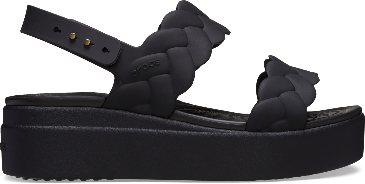 WOMEN CROCS BROOKLYN UPPER LOW WEDGE