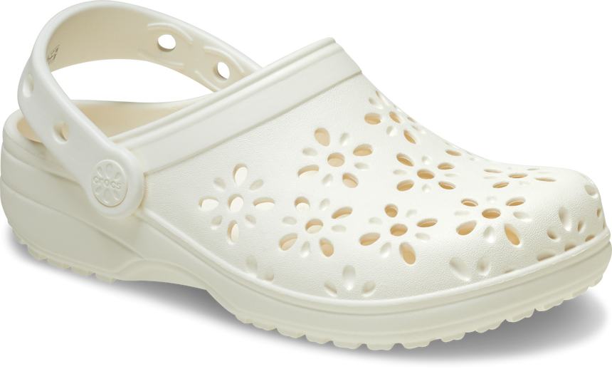 KIDS Classic Floral Cut Out Clog