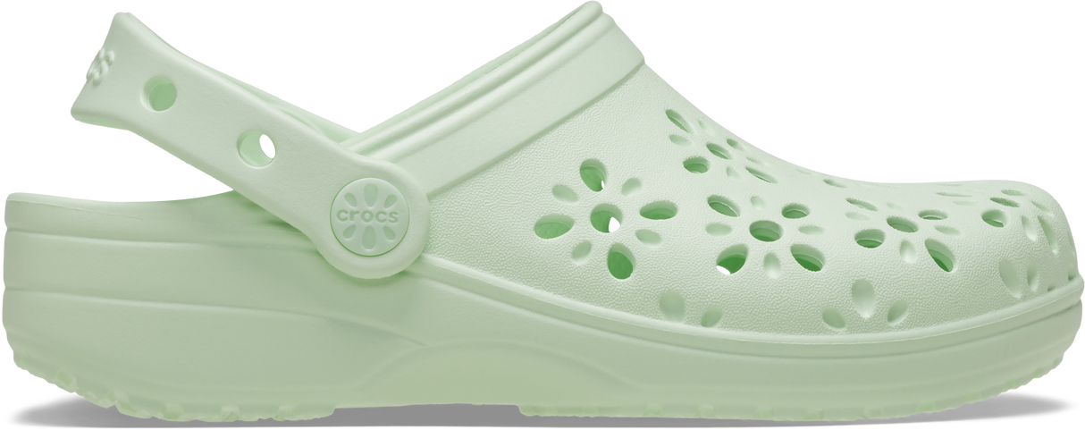 KIDS Classic Floral Cut Out Clog