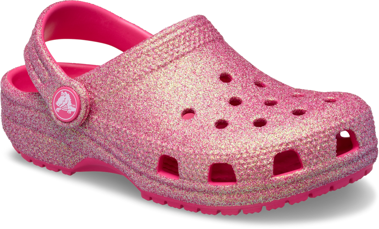 TODDLERS'  Classic Iridescent Glitter Clog