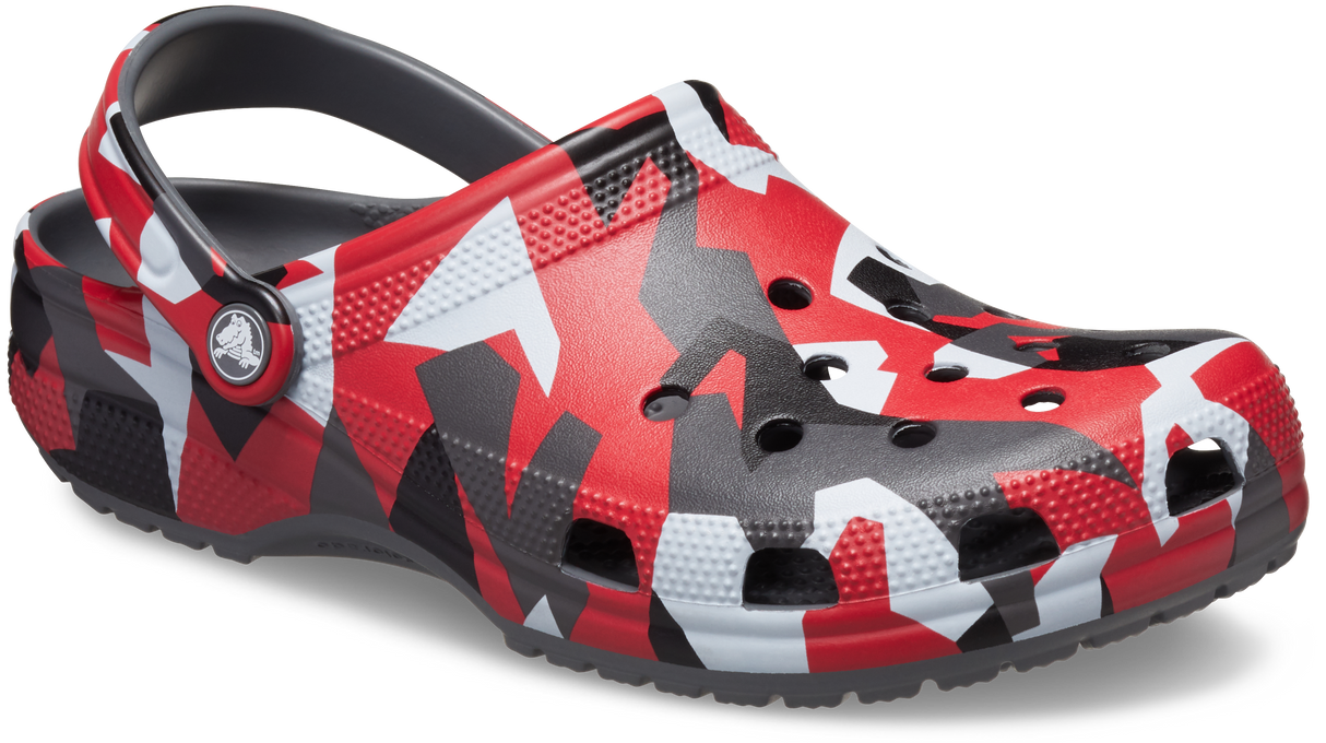 UNISEX Classic Geo Camo Clog