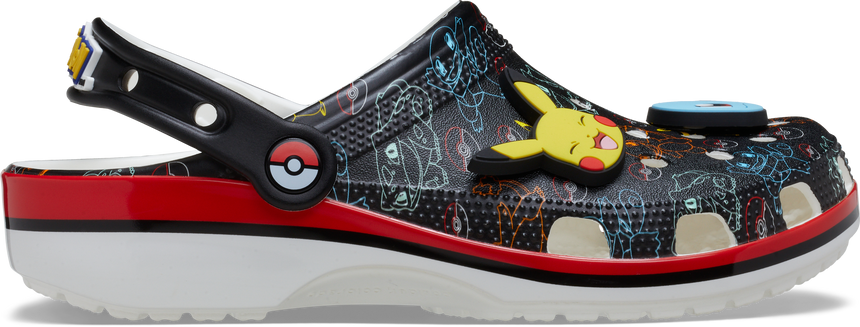 Classic Pokemon Print Clog